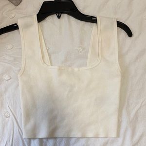 NWOT H&M Square neck crop top Sz XS